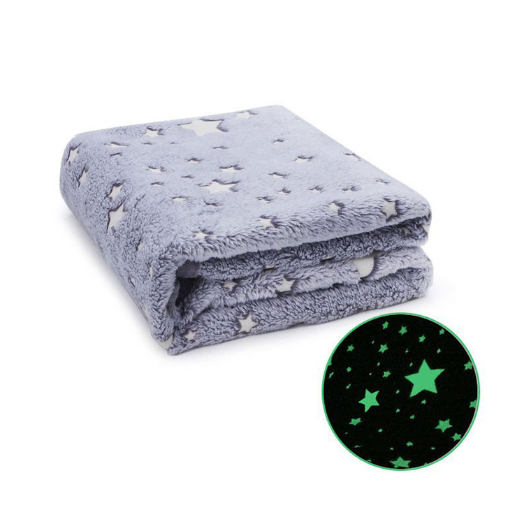 Glow In The Dark Luminous Fleece Flanellipeitto